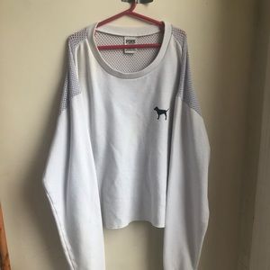 Victoria’s Secret pink sweatshirt